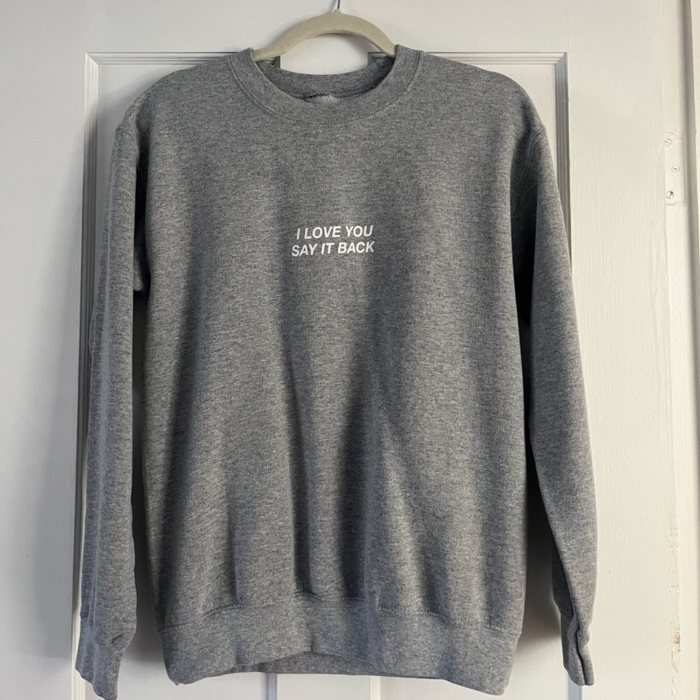 Lonely Ghost ILYSIB Grey XS Sweatshirt